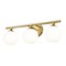 Z-Lite Neoma Vanity, 3-Light, 21.75 In.W x 6.75 In.L x 7.25 In.H, Modern Gold/Opal Etched 1100-3V-MGLD - alternate 5